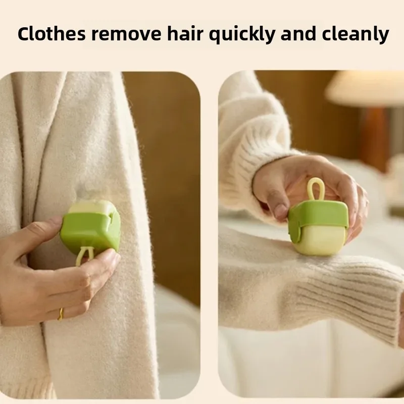 Mini Hair Remover Hair Lint Roller Dust Ball  Reusable Cleaning Supplies Take Out Pet Hair From Clothes Household Remove Tools