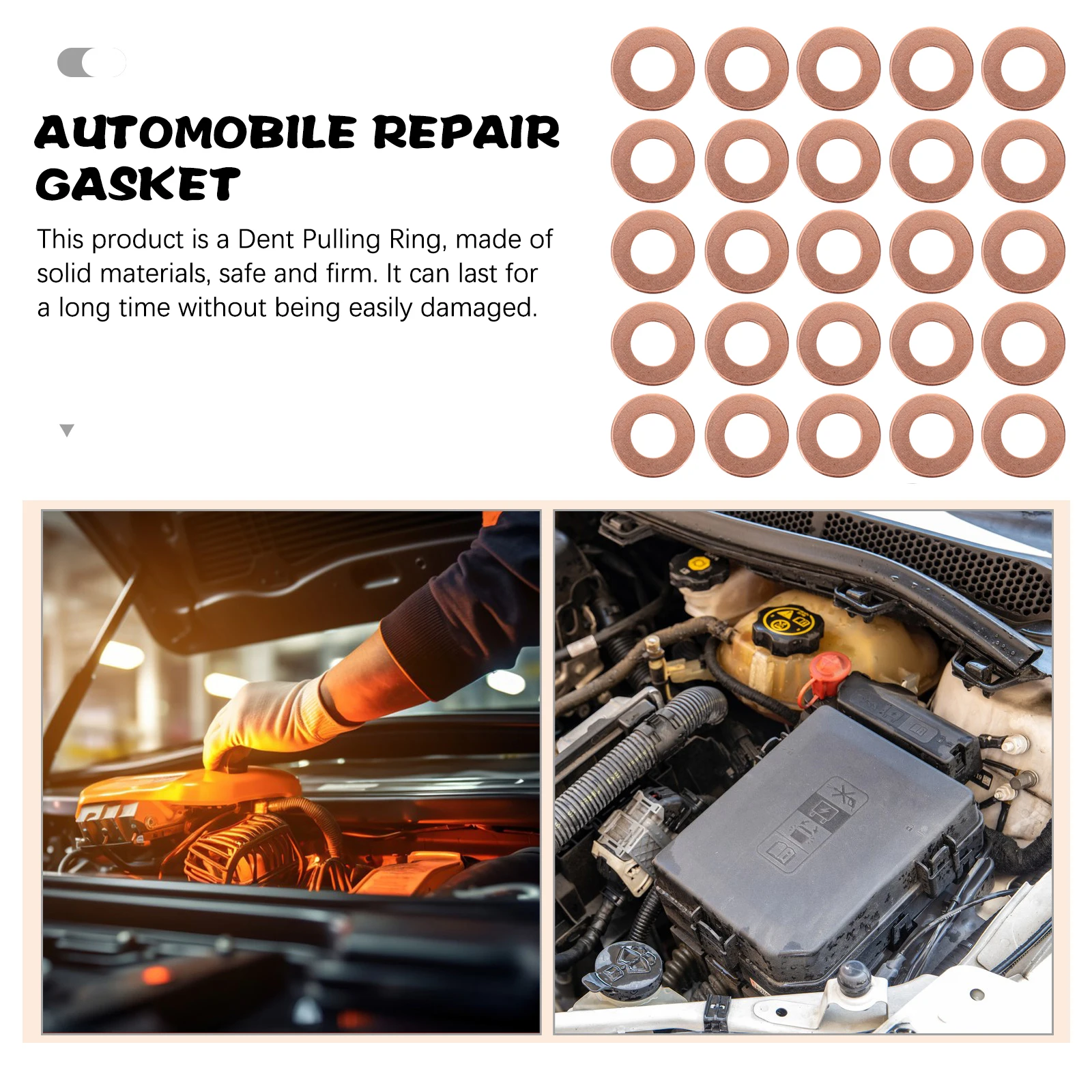 

100pcs Dent Pulling Ring for Autos Body Repair Tools Spot Welder Panel Washer Soldering Equipment Kit