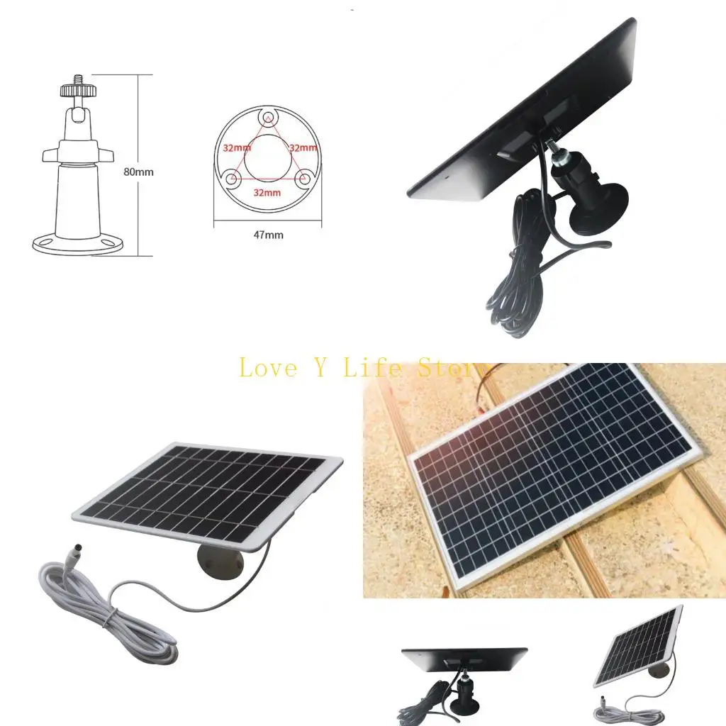 

L74C Фотоэлектрическая панель с быстрой зарядкой 5W5V ПОСТОЯННОГО ТОКА Высокая эффективность преобразования Монокристаллическая