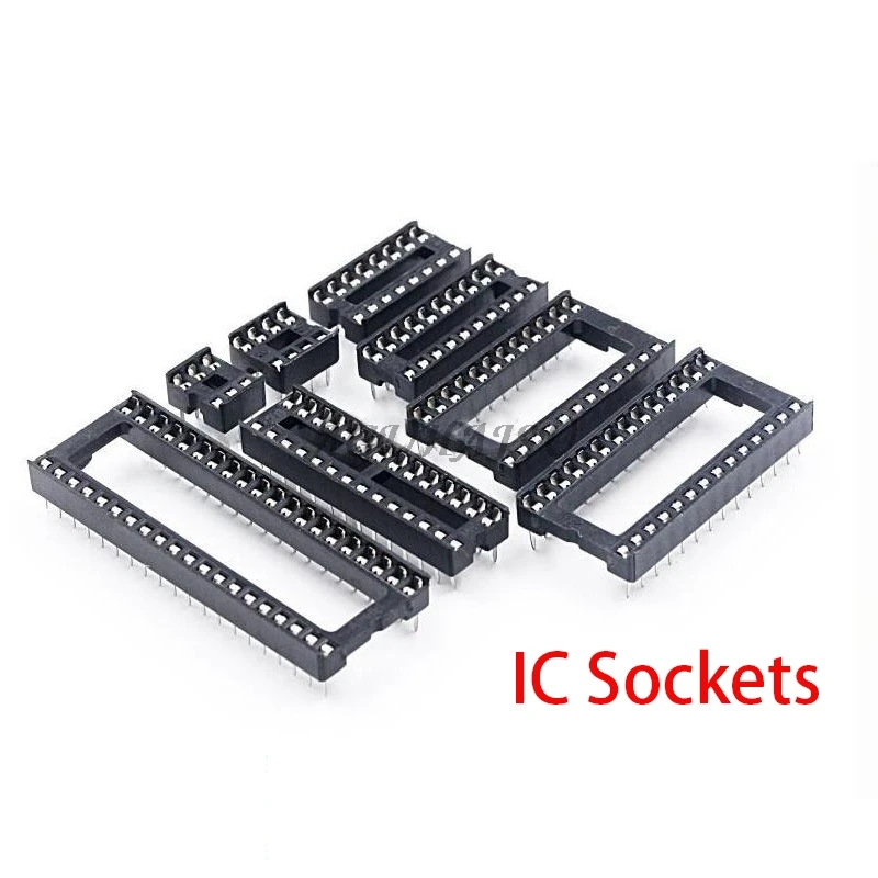 Sockets DIP6 DIP8 DIP14 DIP16 DIP18 DIP20 DIP28 DIP32 DIP40 pins Connector DIP Socket 6 8 14 16 18 20 24 28 32 40 pin