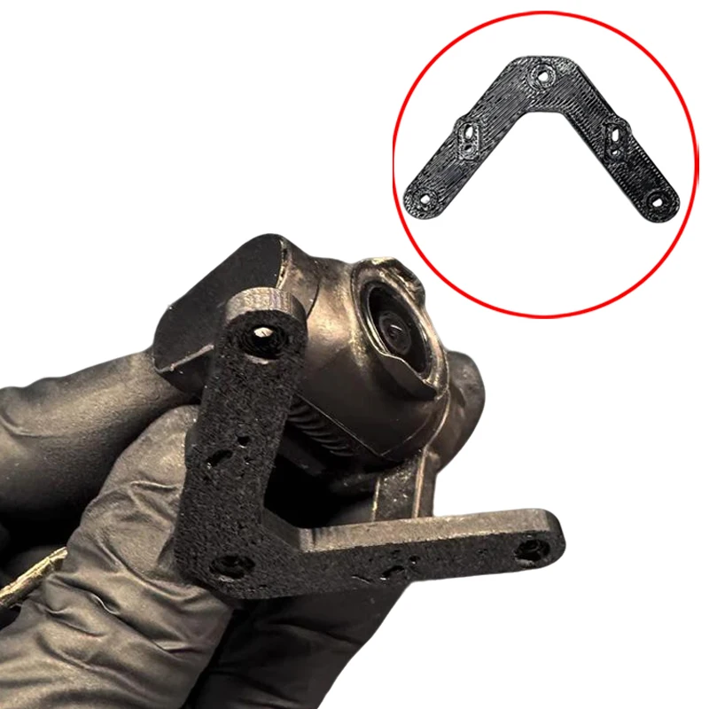 

1 шт. для DJI Avata карданный кронштейн, поддерживающее крепление, треугольная пластина, амортизирующая пластина с 3D принтом, ударопрочный дрон, аксессуар «сделай сам»