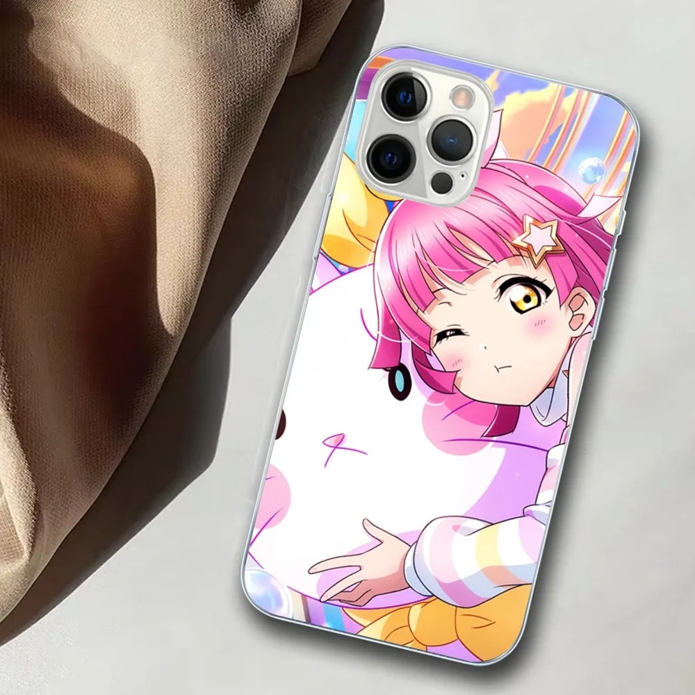 Love Live Anime Phone Case For IPhone 15 14 11 12 13 Mini Pro XS Max Cover 6 7 8 Plus X XR SE 2020 Funda Shell