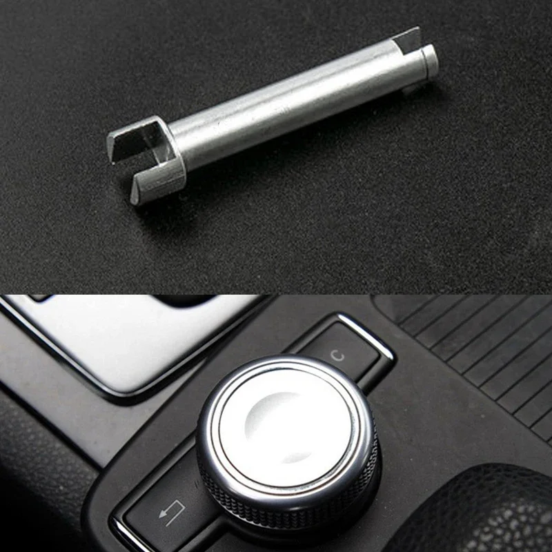1Pc for Mercedes Benz W204 X204 W212 W218 Command Console Controller Rotary Switch Button Scroll Knob Shaft Repair Accessories
