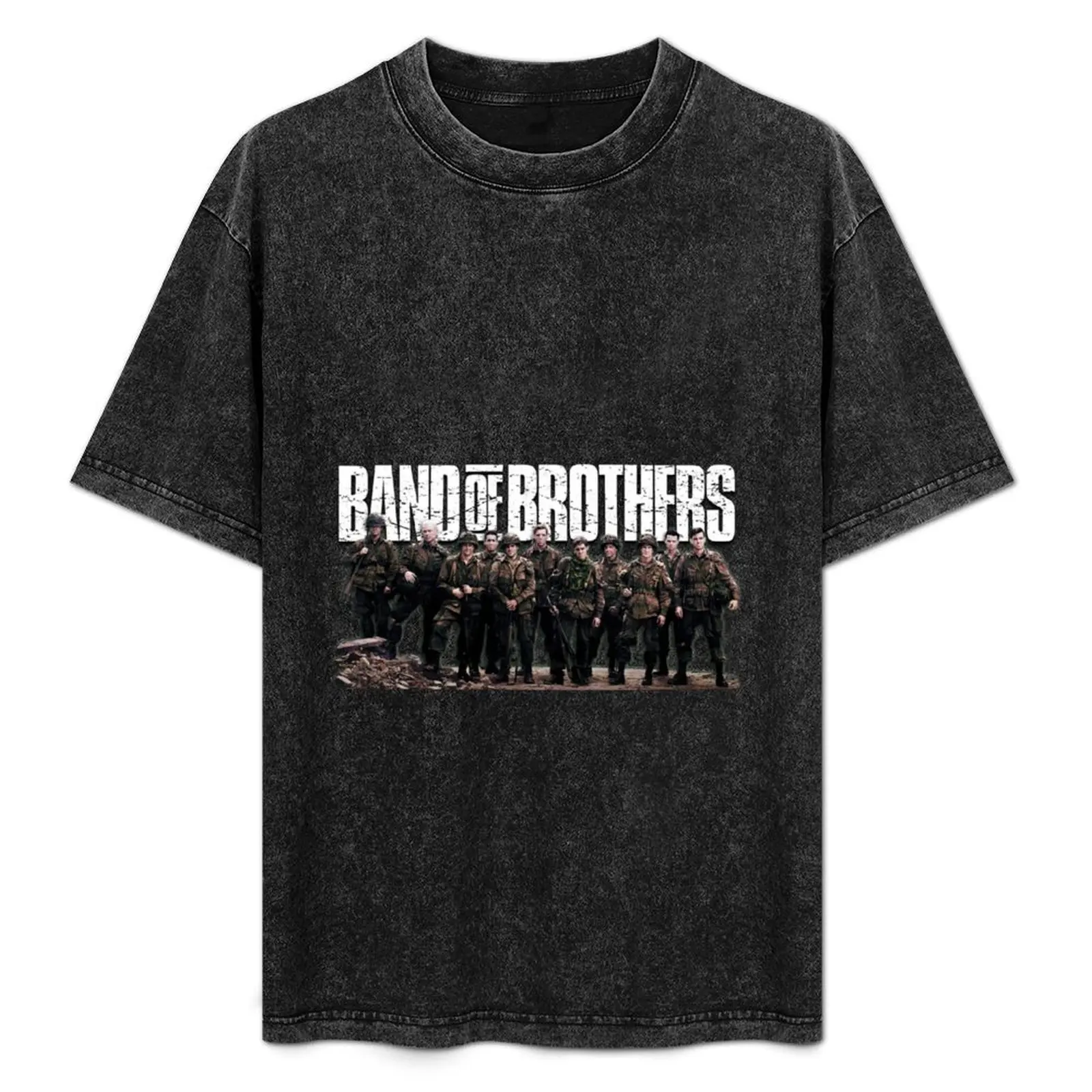 

Band of Brothers T-Shirt sweat tees T-shirts man boys whites slim fit t shirts for men