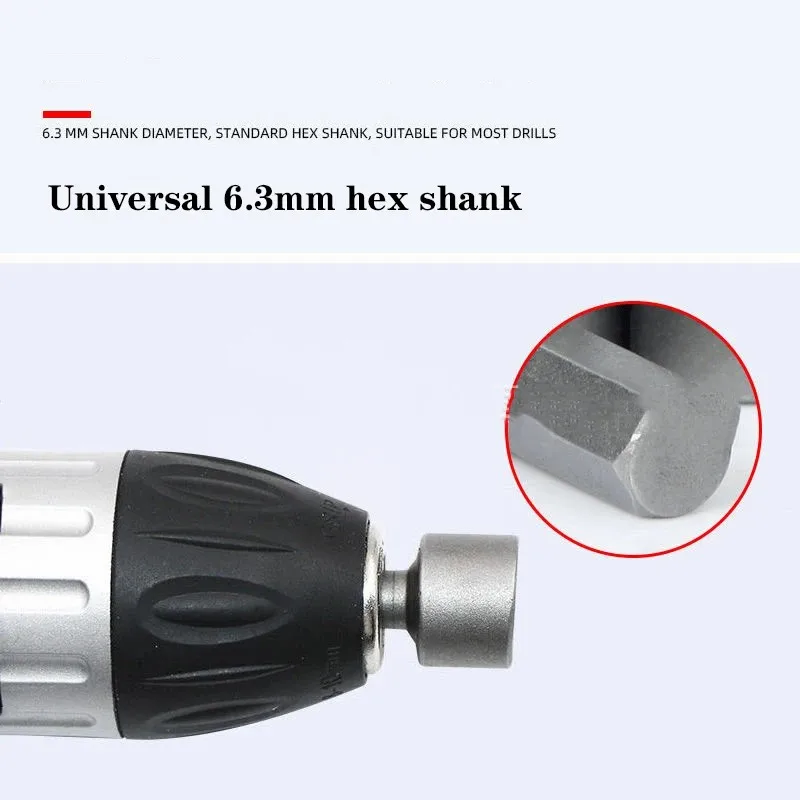 Hexagonal Socket Wrench, Screw Socket, Pneumatic Screwdriver Head, Electric Screwdriver Head, Self Tapping Screw for Use