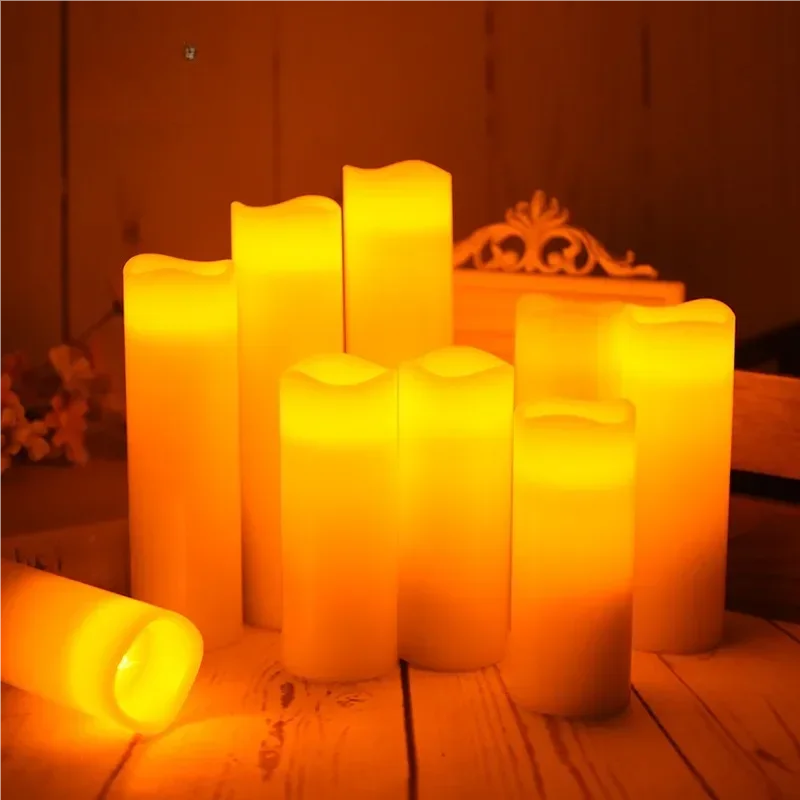 9Pack Led Flameless Candles  H 5.6