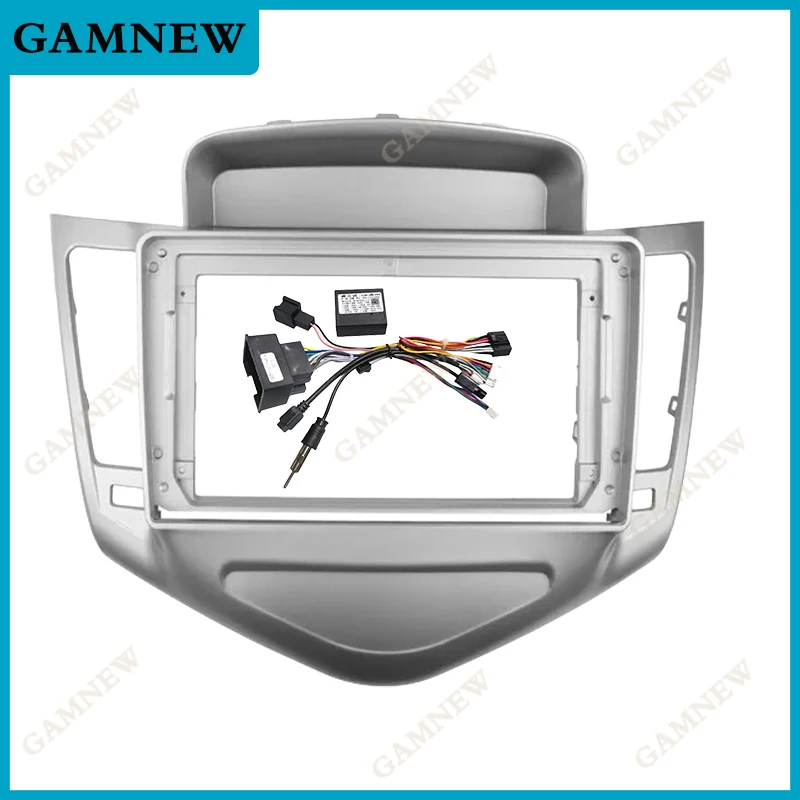 9 Inch Car Frame Fascia Adapter Canbus Box For Android Radio Fitting Panel Kit Chevrolet Cruze 2009-2012