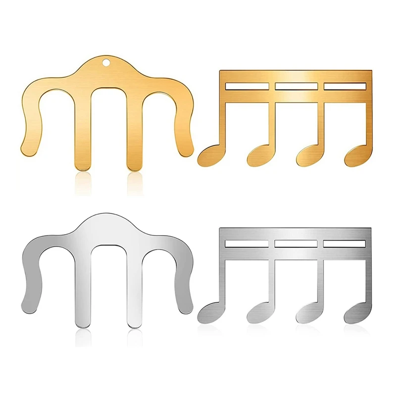 

ABJX New 2 Pcs Music Book Clip And Page Holder,Book Clip For Reading,Piano Sheet Music Holders Sheet Music Holders