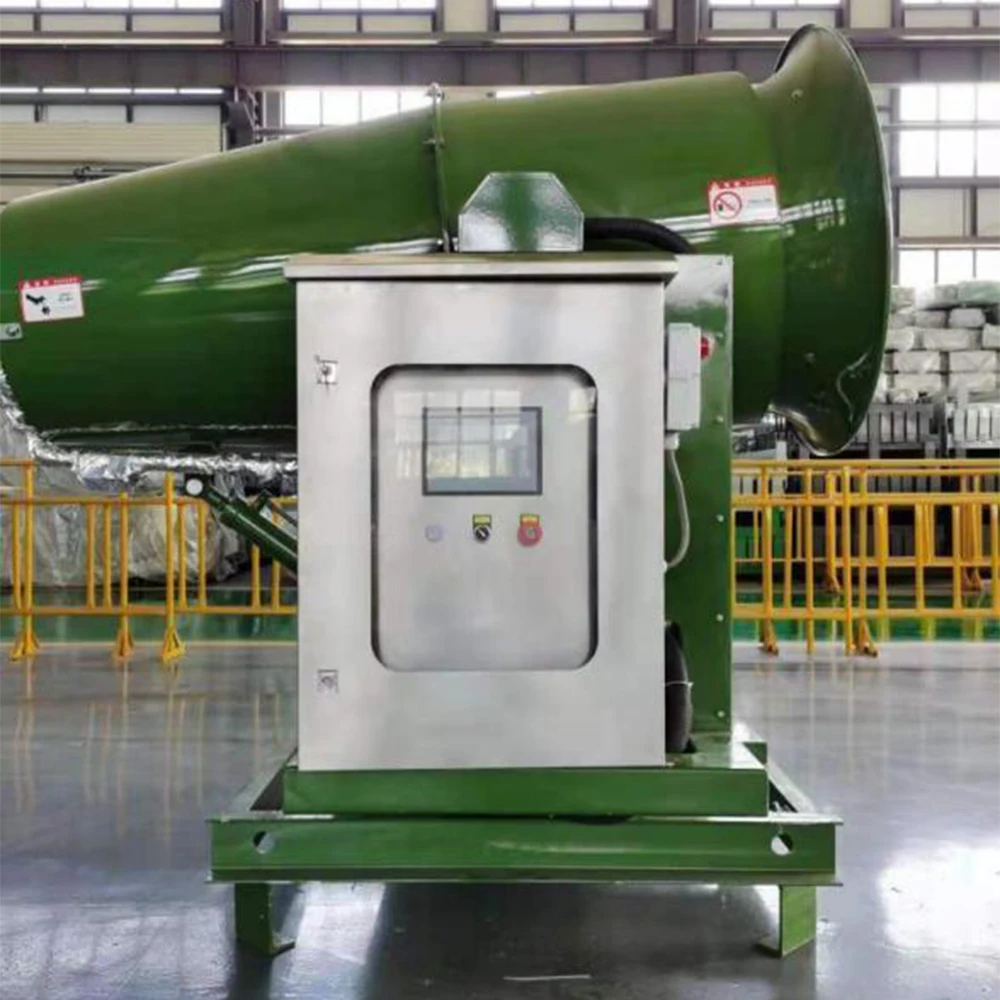 

Reliable 40m Small Fog Cannon for Public Health Disinfection Water Mist Cannon with Pump and Motor Core Components