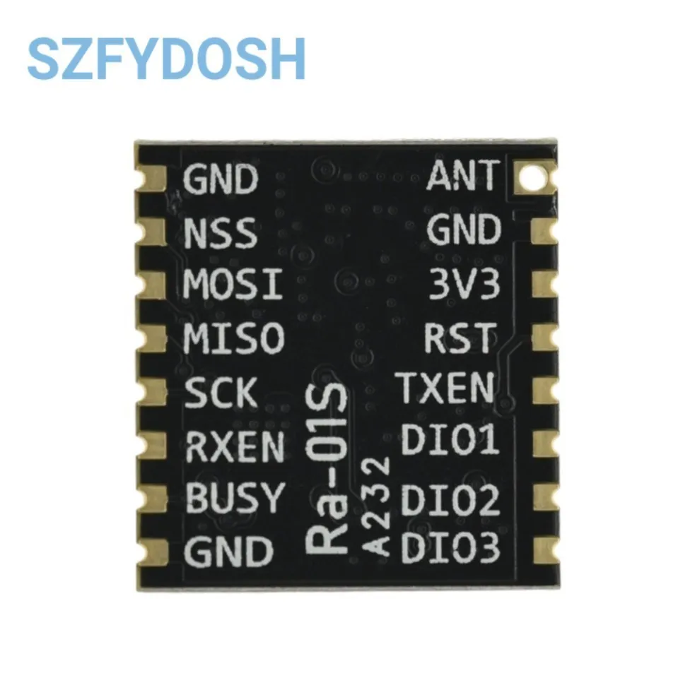 Ra-01 LoRa Wifi bezprzewodowy moduł transmisji Ra-01SC Ra-01SH Ra-01S Ra-01H Lora rozprzestrzenienie moduł widma 433MHZ 868MHZ LLCC68 SPI/UART