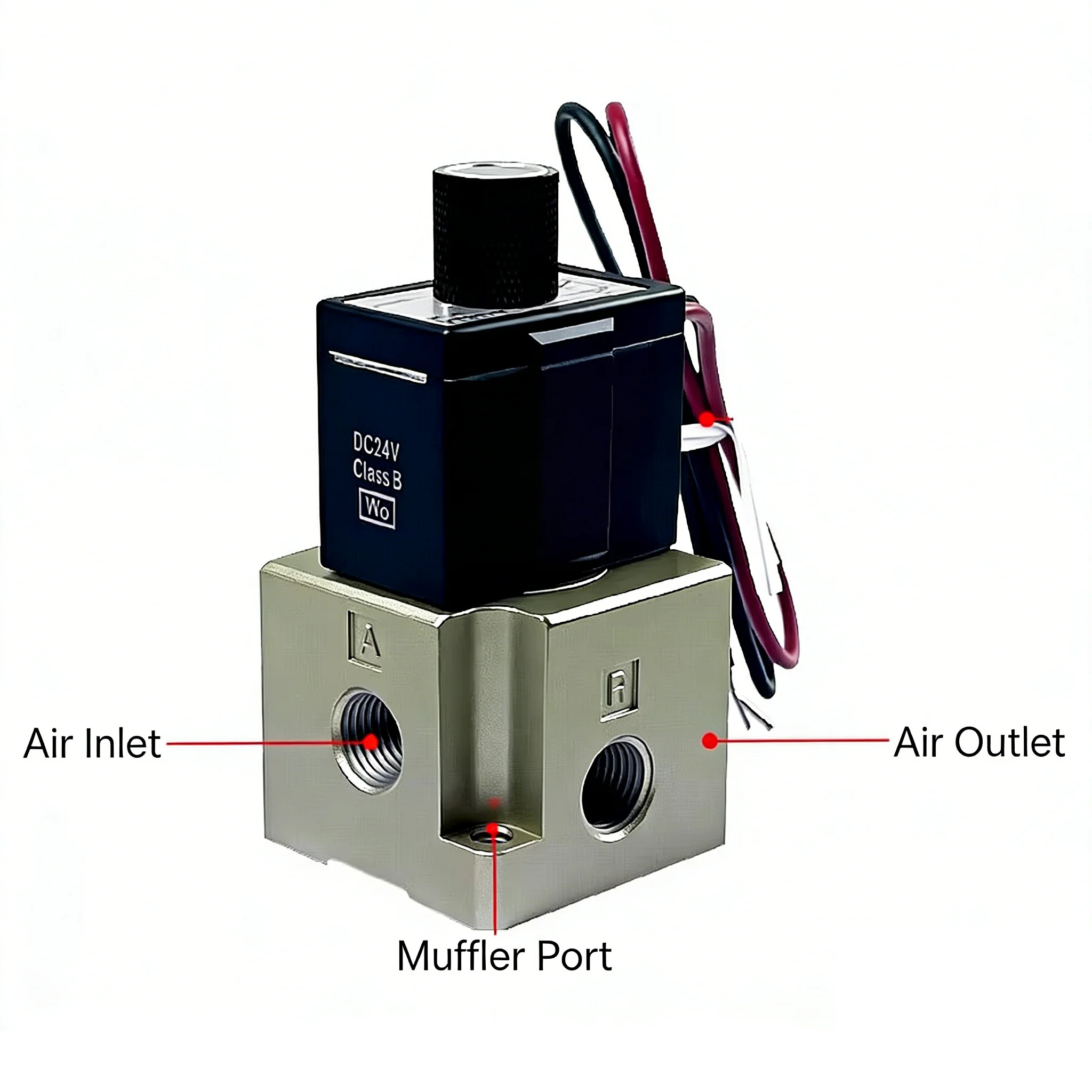 VT317 Direct-Action Solenoid Valve Multiple Models 5G 5D 4DZ 4D Various Sizes for Industrial Use