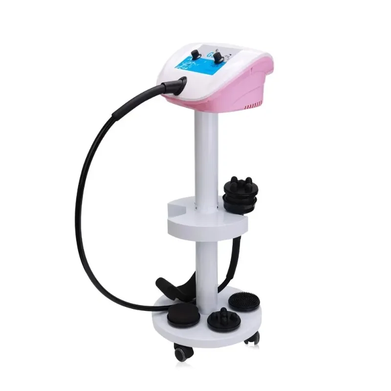 New G5 High Frequency Vibration Massage Machine with Mobile Trolley Stand, Full Body Muscle Relax, Waist Shaping Cellulite