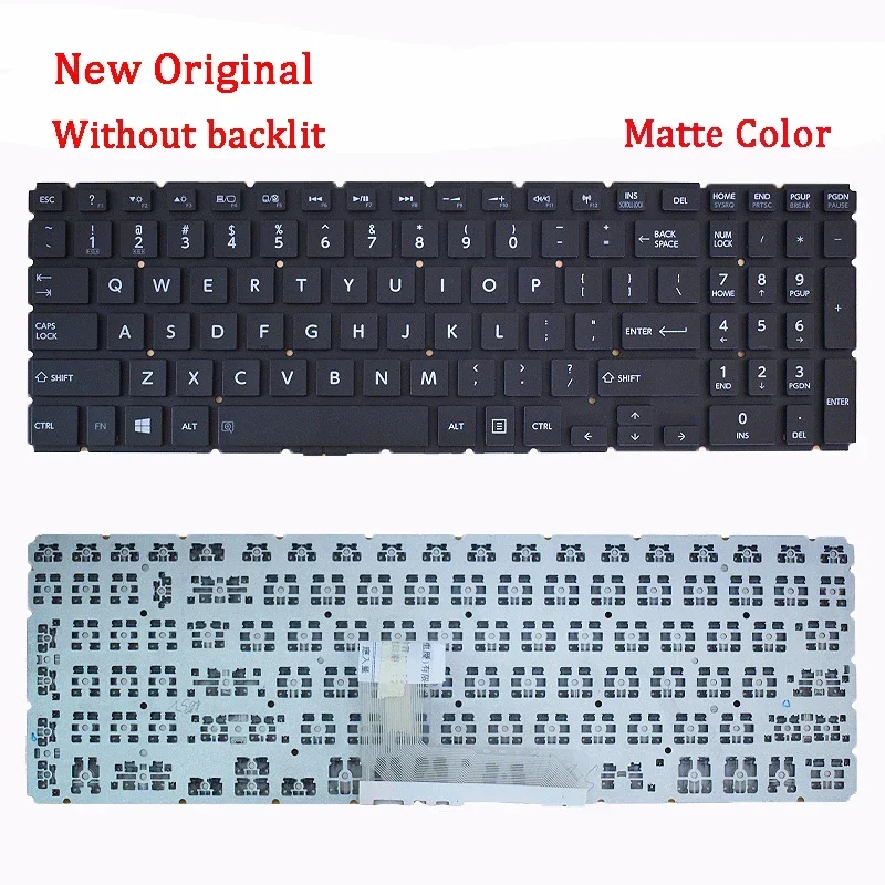 New Genuine Laptop Replacement Keyboard for Toshiba Satellite S50-B S55-B S50-C S55-C S50D-C S55T-C S50t