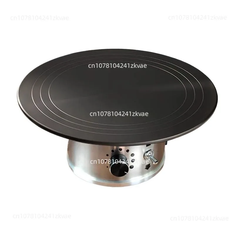 12Inch 220V Electric Rotating Cake Turntable Aluminum Alloy Non-Slip Base Baking Stand