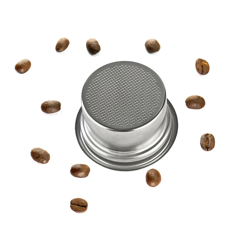 Afbeelding 6: 58 mm roestvrijstalen herbruikbare koffiefiltermand - 4-kops portafilter poederkom voor espressomachines, duurzaam en gemakkelijk schoon te maken