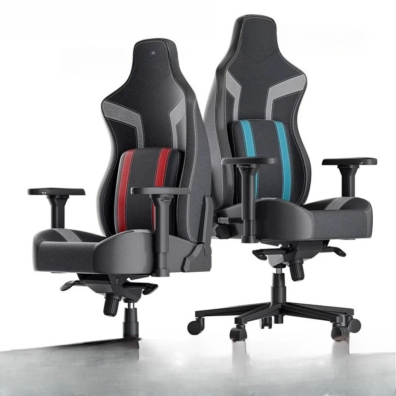 Double edged knight gaming chair live streaming host comfortable breathable enlarged rotating lifting ergonomic computer chair