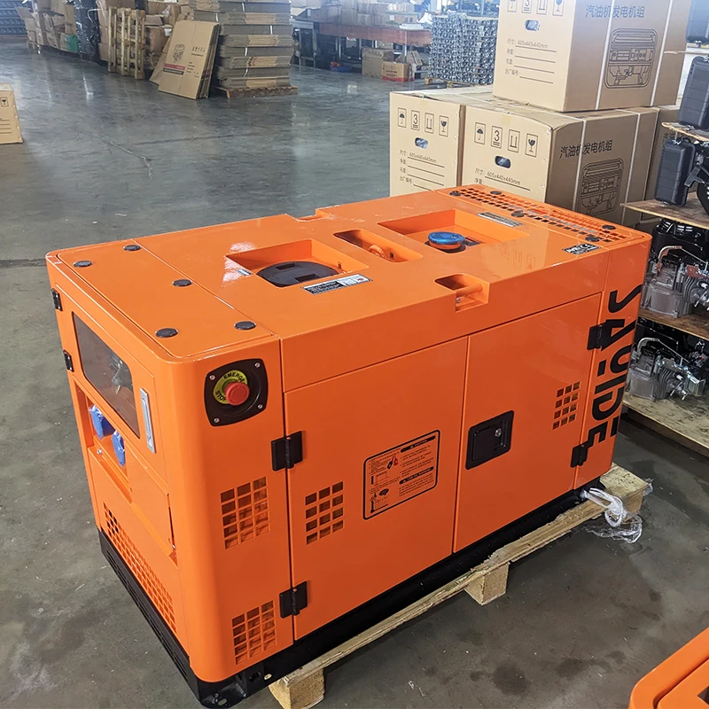 10KW 12KW 15KW 18KW 20KW Silent Diesel Generators Set 50HZ 60HZ Generator Diesel Generators for Home Electricity Ready-to-use