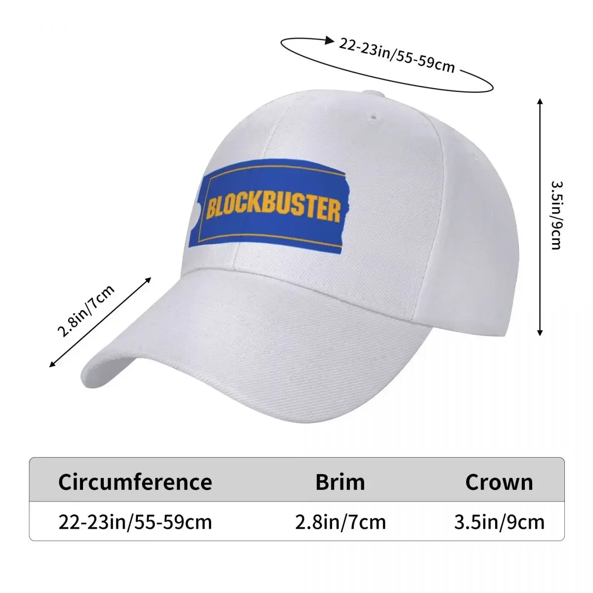 Blockbuster Cap berretto da baseball cappello di pelliccia berretti moda uomo donna