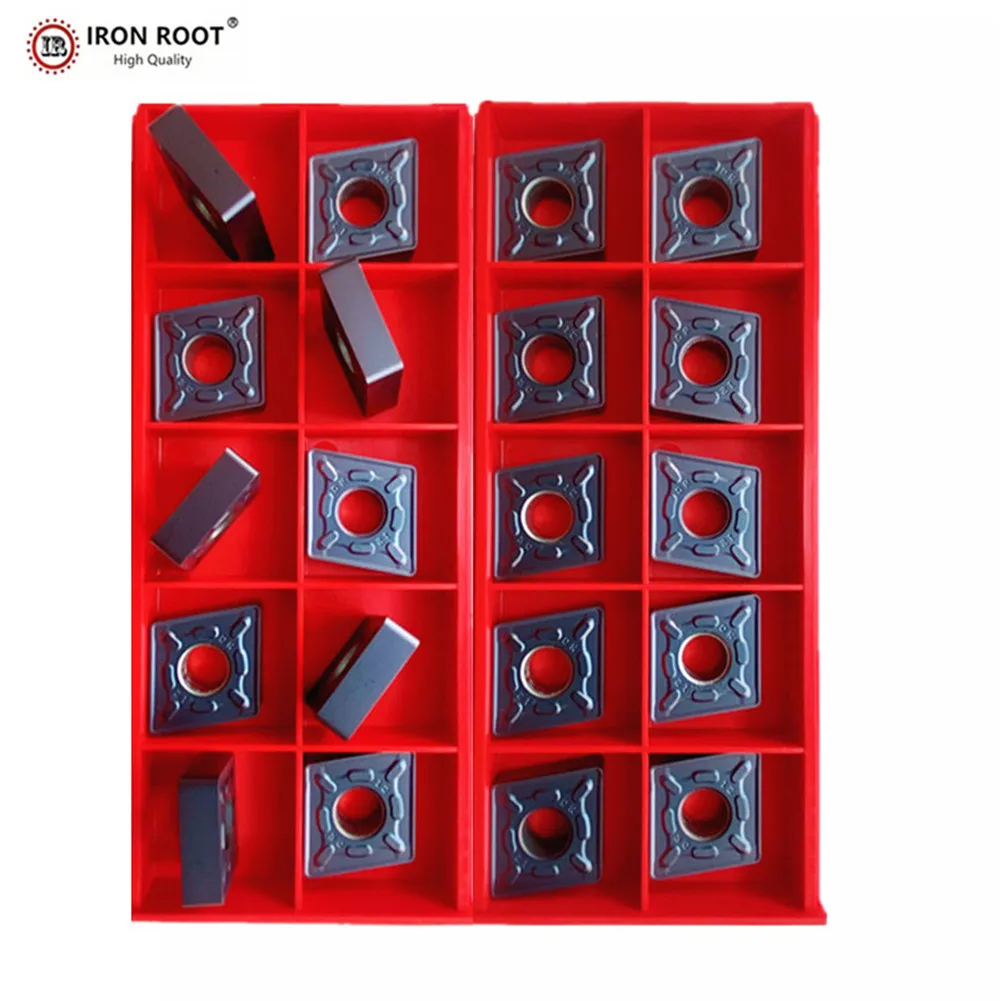 IRON ROOT CNMG642,190608,CNMG643,190612, TG1225 CNC Metal Lathe Tool Turning Carbide Inserts For P.M.K For MCFNR Tool Holder