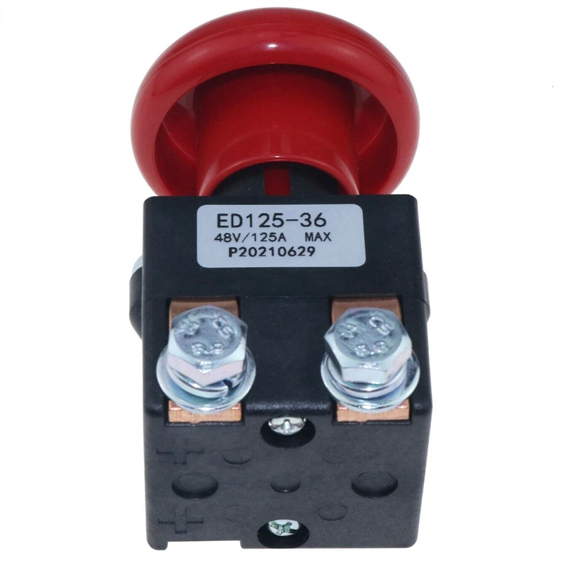 2X ED125-36 48V 125A Emergency Disconnect Stop Switch For Big Joe EZ30 E30 D40 EZ40 111551000800