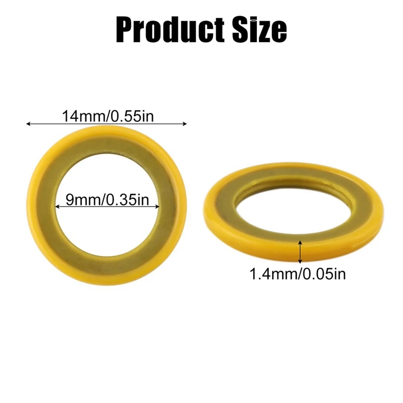 6 Stuks 26-830749 Tandwielkast Aftapplug Afdichting Wasmachine Pakkingen, Onderste Unit Vet Pakkingen Wasmachine Aftapplug Afdichting Voor Mercruiser