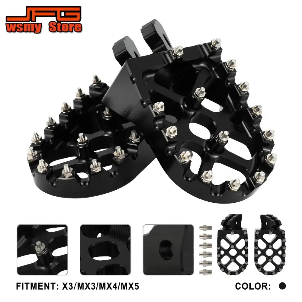 

Для Talaria X3 MX3 MX4 MX5 подставка для ног с ЧПУ подножка педаль подножки мотоцикл внедорожный велосипед мотоцикл прочные аксессуары