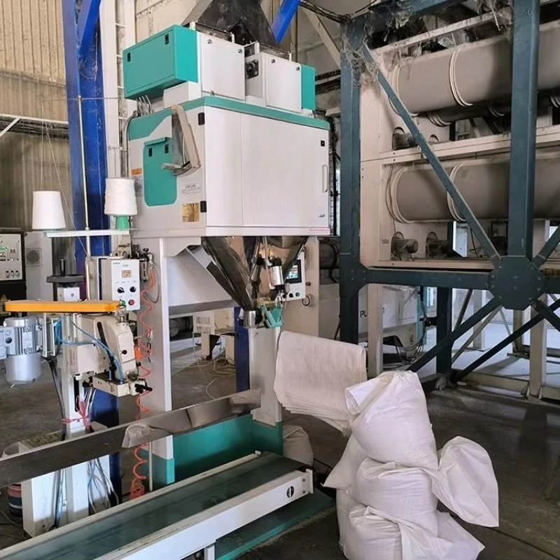 5-50kg Seed Bean Filling Packing Machine High Productivity Semi-Automatic Compact for Farm Seed Company DCS-50FB-C Rice Grain
