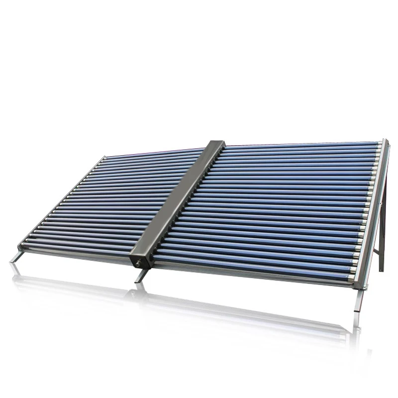 Solar Non-Pressurized Flat-Plate 50L Stainless Steel Freestanding App-Controlled Water Heater for Hotel Outdoor & Household Use