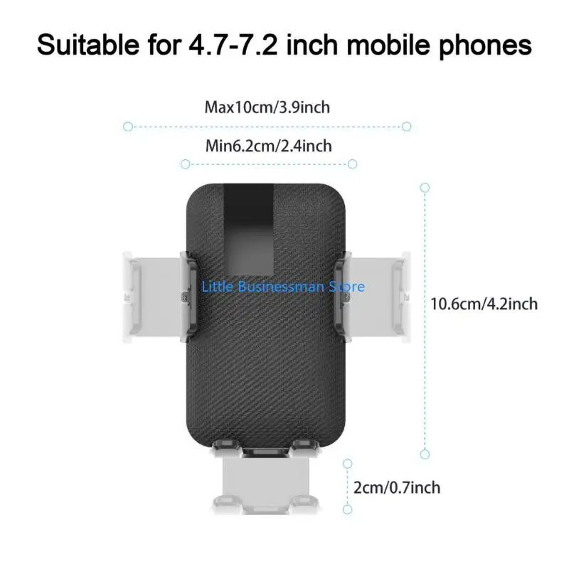 Universelle Kompatibilität Autotelefonhalterung für alle Smartphone-Modelle M76A – Detail 2