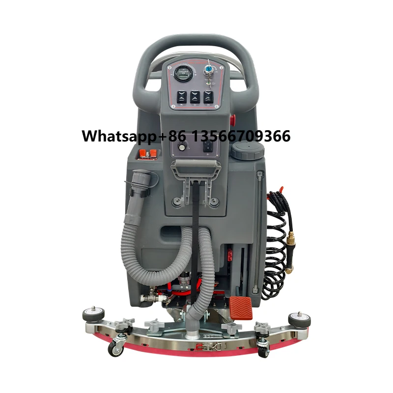 

RX520Z Industrial Commercial on Battery Auto Floor Washing Machine 65L/75L Walk Behind Floor Cleaning Scrubber Dryer