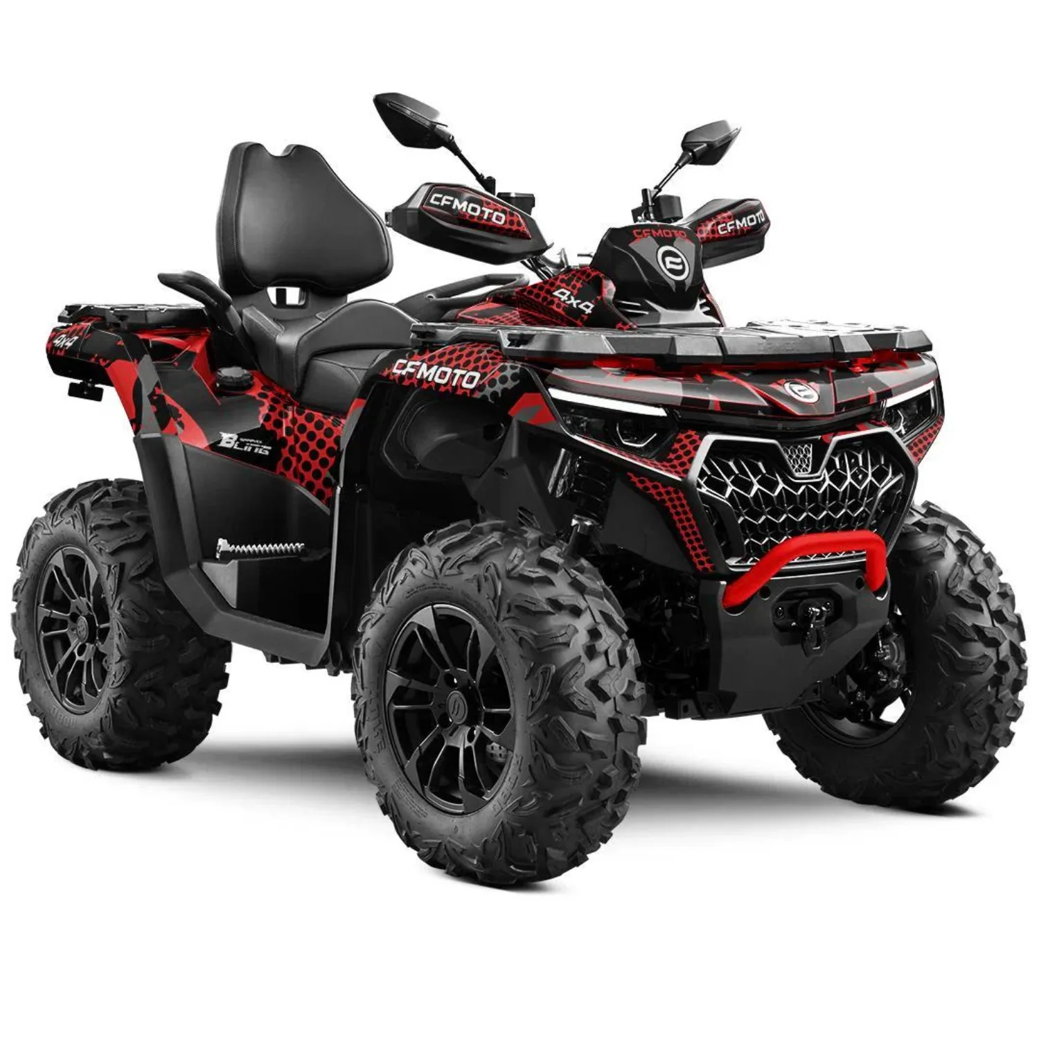 Body Fairing Sticker Decal Protective Atv 4x4 Full Graphic Kit For CFMOTO CFORCE 850 1000 TOURING/PREMIUM 2024-2026 G3 Design-48