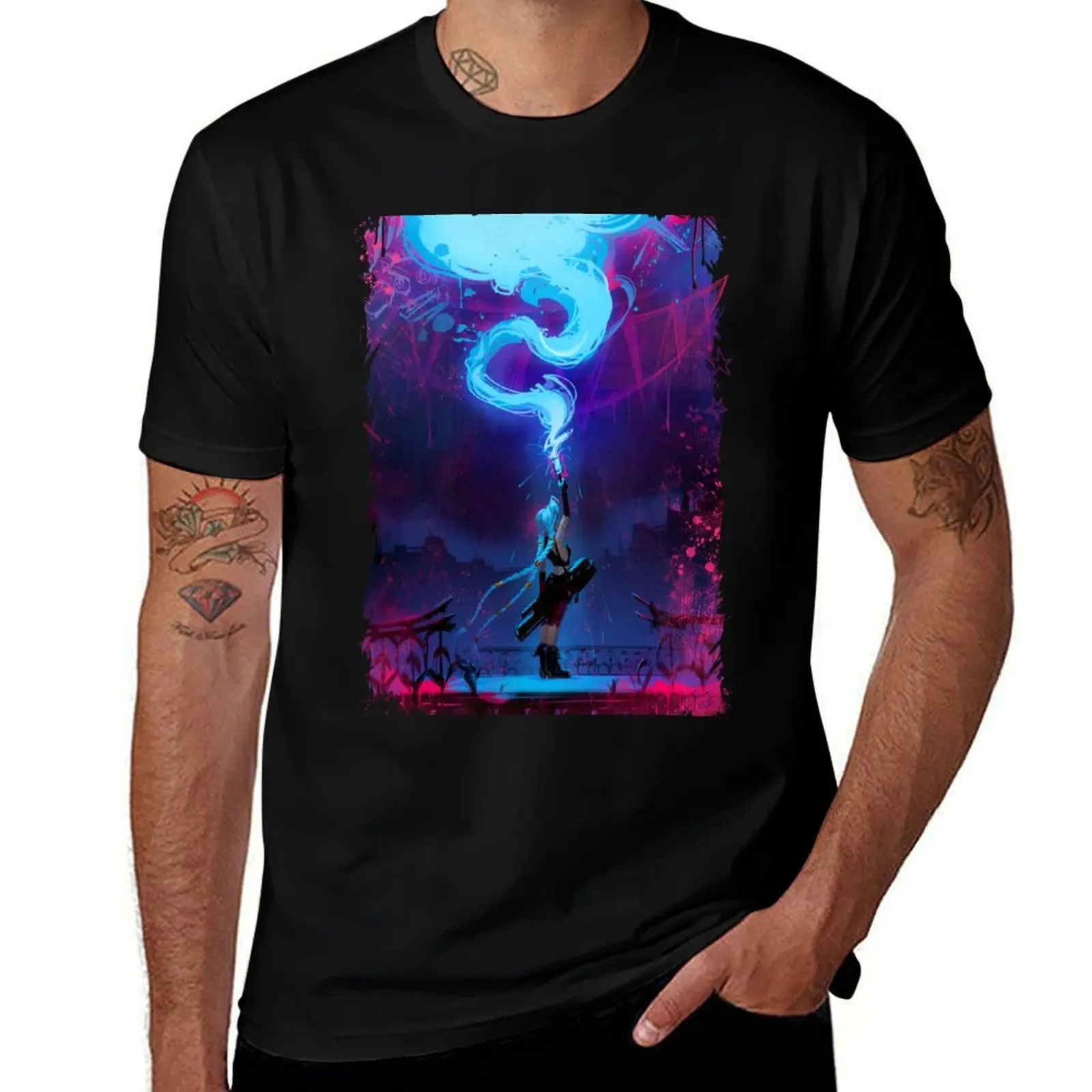 Guns for Hire T-Shirt Basic Solid Color Casual Tee Shirt T-Shirt