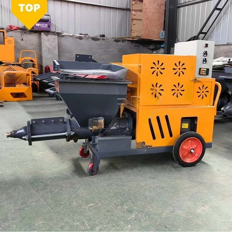 

Heavy Duty Cement Mortar Sprayer Machine Wall Rendering Sprayer Wear Resistant Components Long Service Life