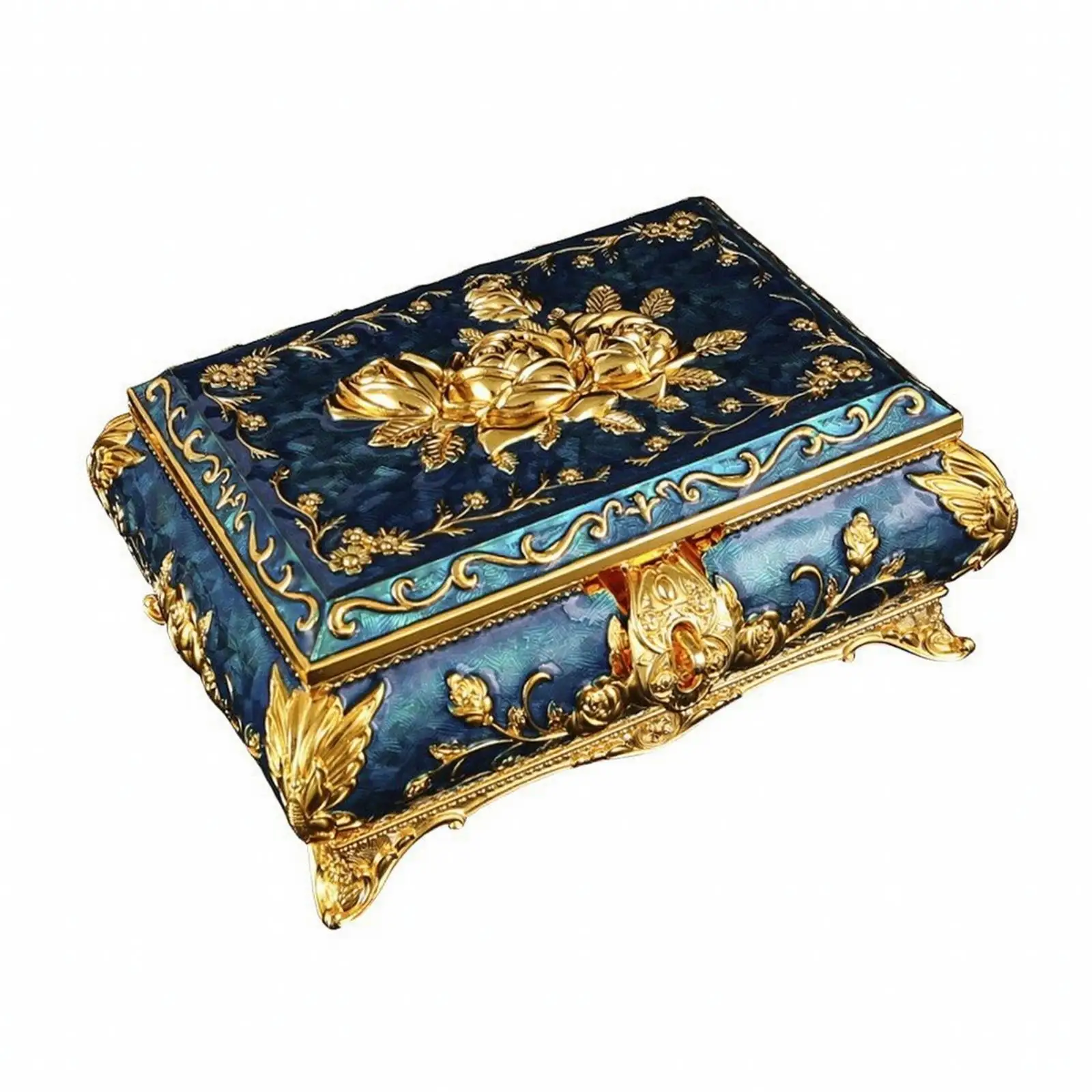 scatola-per-gioielli-in-metallo-ornata--decorazione-a-rilievo-floreale-portagioie-con-coperchio-a-cerniera-per-tavolo-da-trucco
