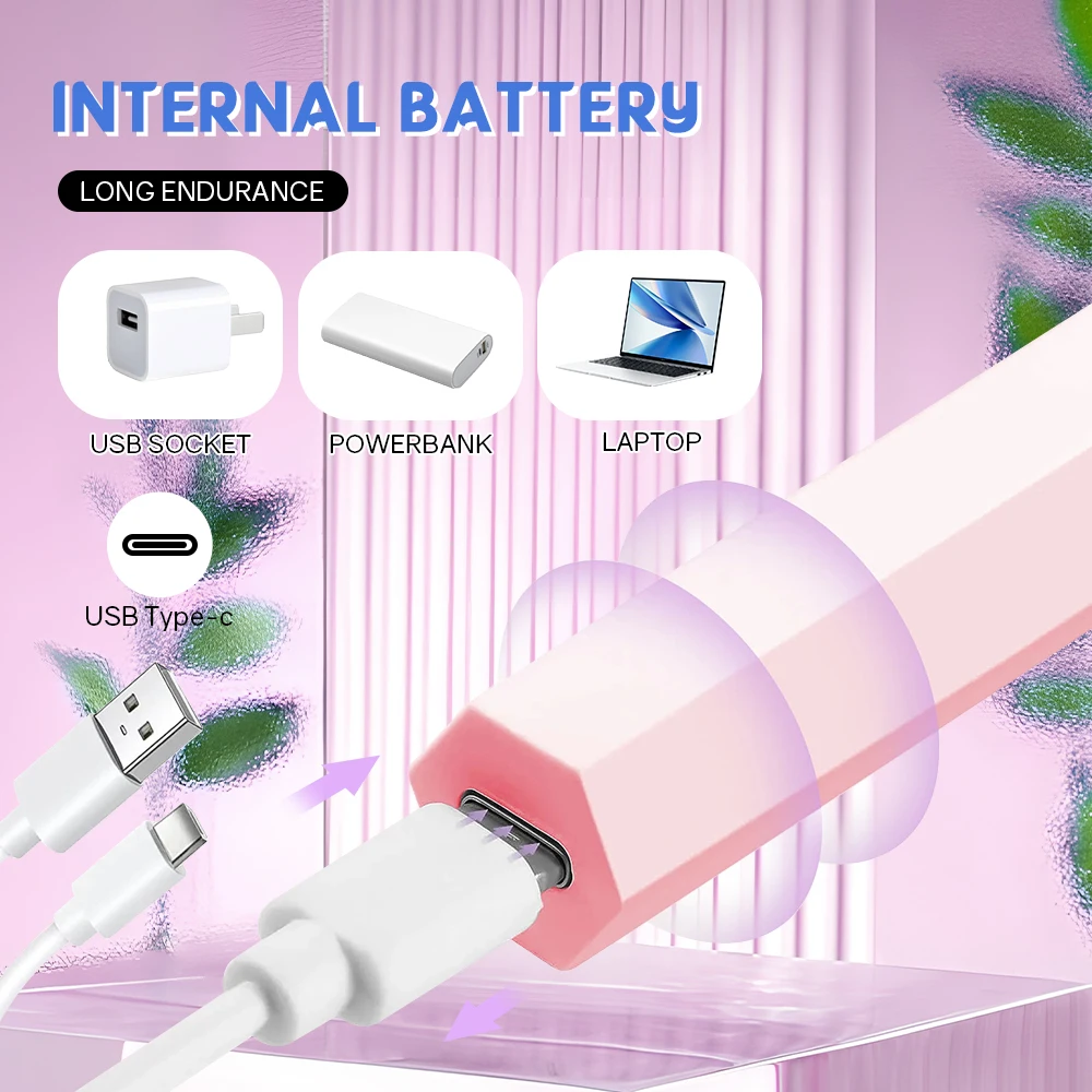 Draagbare nageldrogerlamp UV LED-nagellicht voor het uitharden van alle gellak USB oplaadbare sneldrogende manicuremachine Nail Art Tools