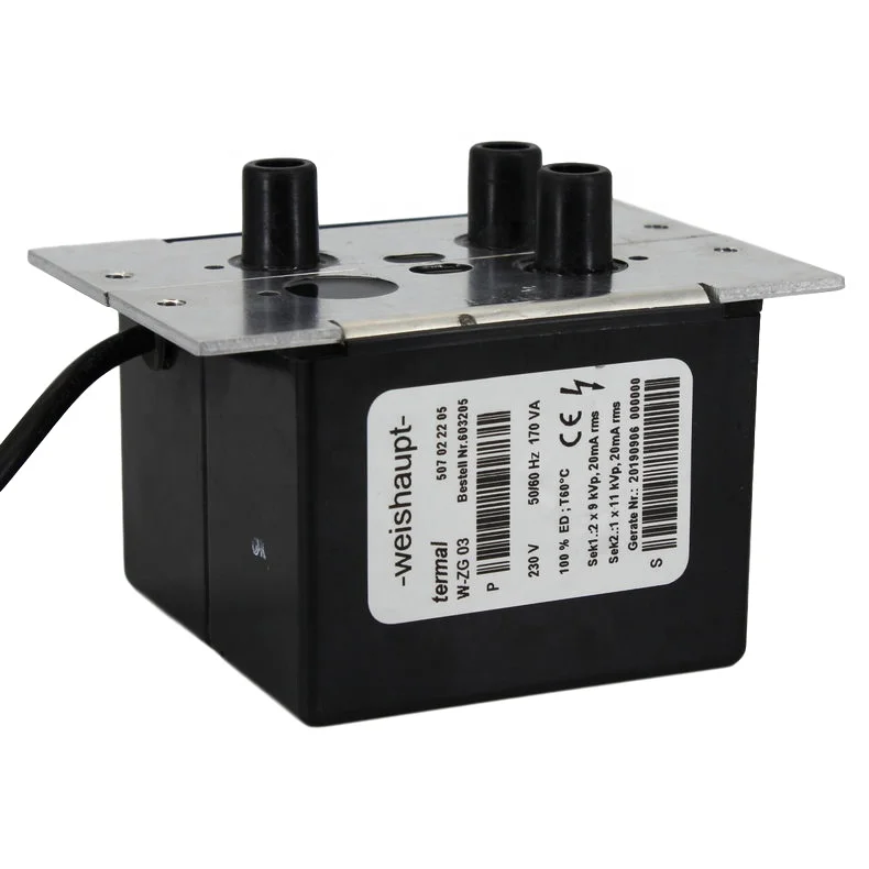 Weishaupt ignition transformer Termal W-ZG03 stage 3 output for Weishaupt burner WM-GL