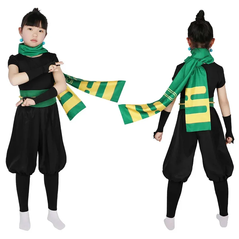 Swordsman Peach Cosplay Kids Girls Cute Cowboy Role Play Anime Game Showtime Costume Child Roleplay Fancy Dress Up Party Clothes