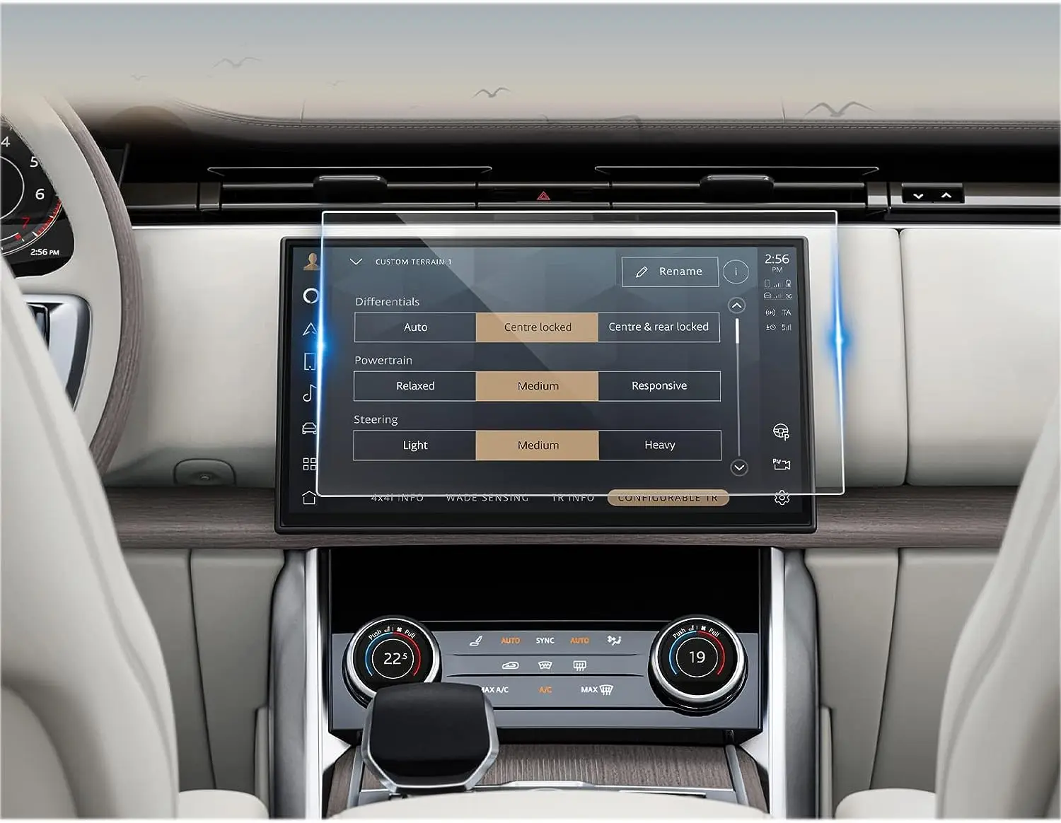 

Защитная пленка из закаленного стекла для Land Rover Defender 90 110 2023 10 дюймов GPS навигация