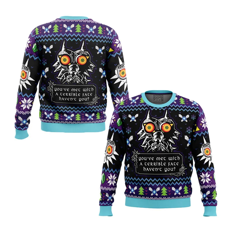 لقد التقى مع سترة عيد الميلاد القبيحة ذات القدر الرهيب، بسيطة وأنيقة مع أنماط مختلفة مناسبة لحفلات عيد الميلاد #2