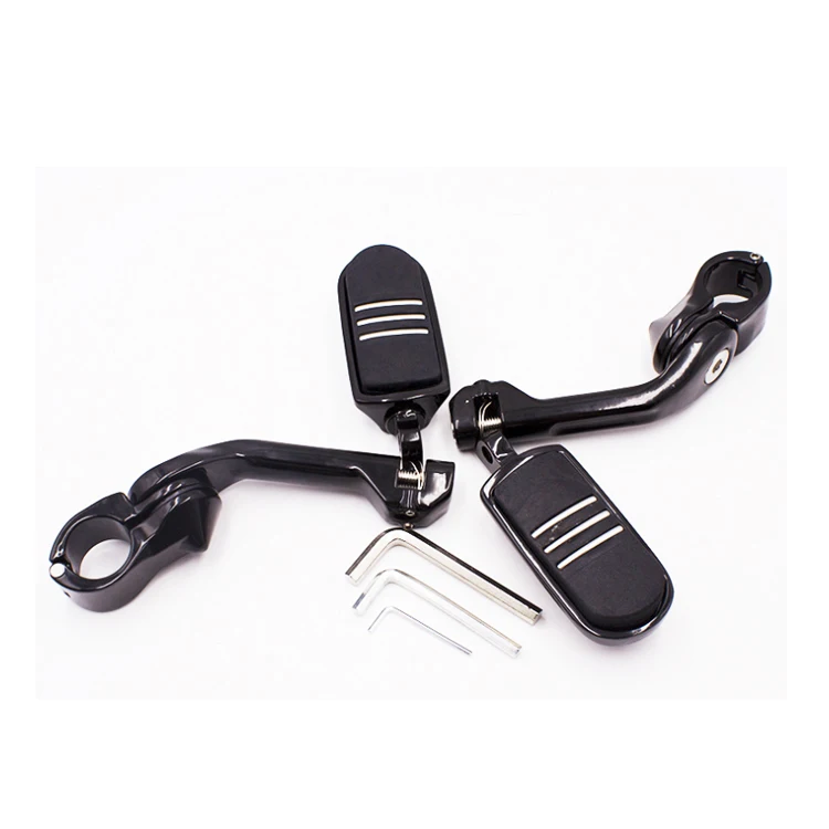 

Bobber Bike Vintage Parts Footrest with Bracket Motorcycle Footpeg