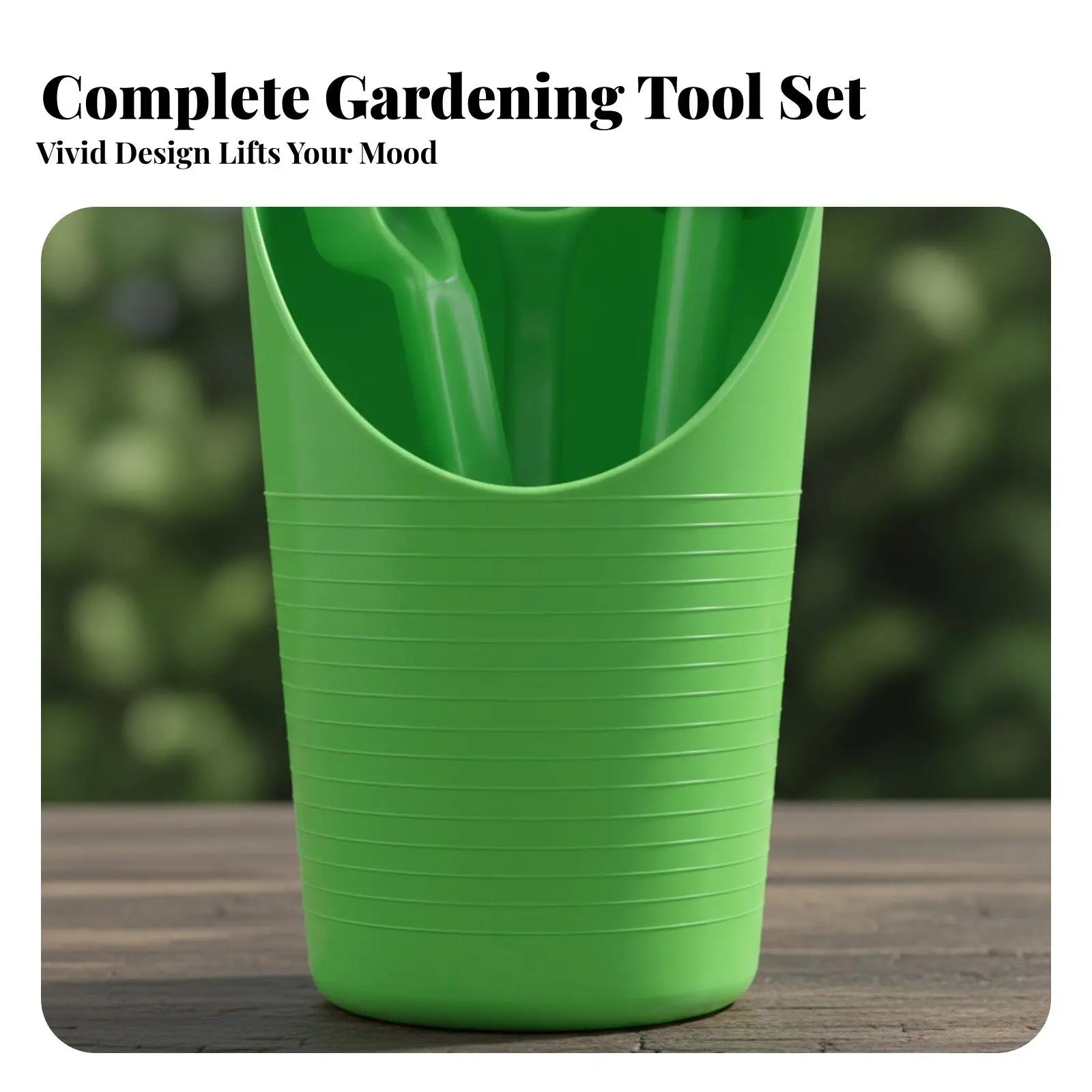 Compact Gardening Tool Set for Bonsai Terrarium Fairy Garden with Seedling Widger Dibber Spoon Bucket for Precision Work