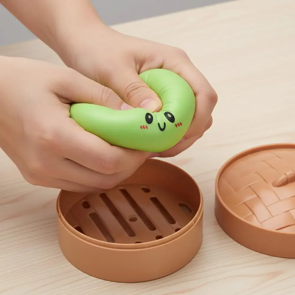 Blauwe Cartoon Bao Bun Slow Re - Bao Steamer Bamboo recensie en prijs