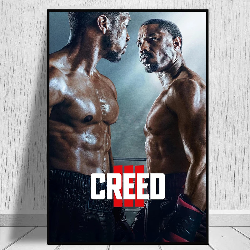 Creed 2023 Classic Movie Boxing Posters Prints Canvas Painting Wall Art Picture Living Room Fitness Room Home Decor