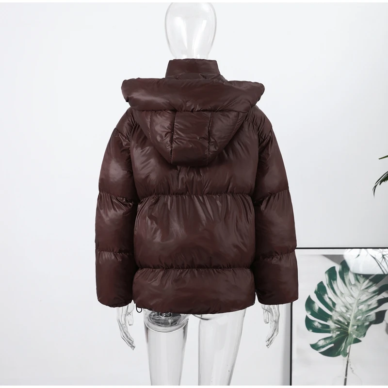 Damen Stehkragen, kurze Jacke, Mantel, Knopfleiste vorne, Wildleder, Lammfell gefüttert, Herbst-Winter-Oberbekleidung, Vintage-High-Street-Outfit – Detail 4