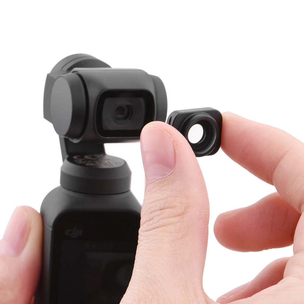 

Wide Angle 10X Macro Fisheye Lens Kit for DJI Osmo Pocket/ Pocket 2 Vlog Shooting Handheld Gimbal Came Lenses Accessories