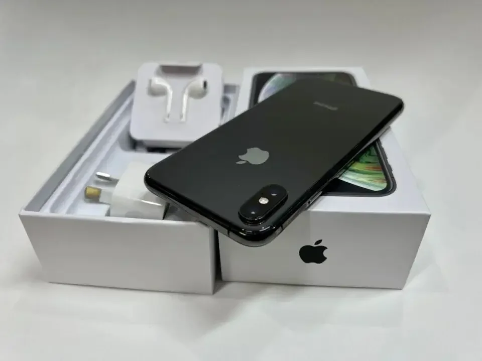 هاتف Apple iPhone XS Max 4G LTE الأصلي غير مقفول 5.8 بوصة 4 جيجابايت رام 64 جيجابايت/256 جيجابايت روم 12 ميجابكسل + 7 ميجابكسل هاتف محمول هاتف ذكي سداسي النواة