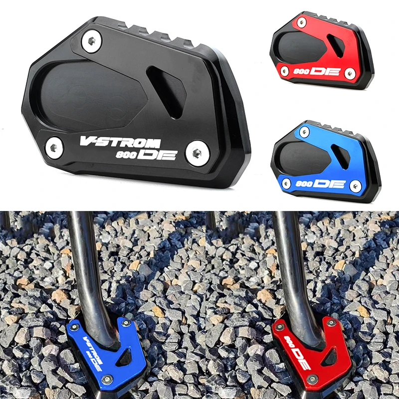 

For Suzuki VSTROM 800DE V-Strom 1000 1050 DL1000 V STROM 1000XT 1050XT DL1050 Motorcycle CNC Side Stand Kickstand Enlarger Pad