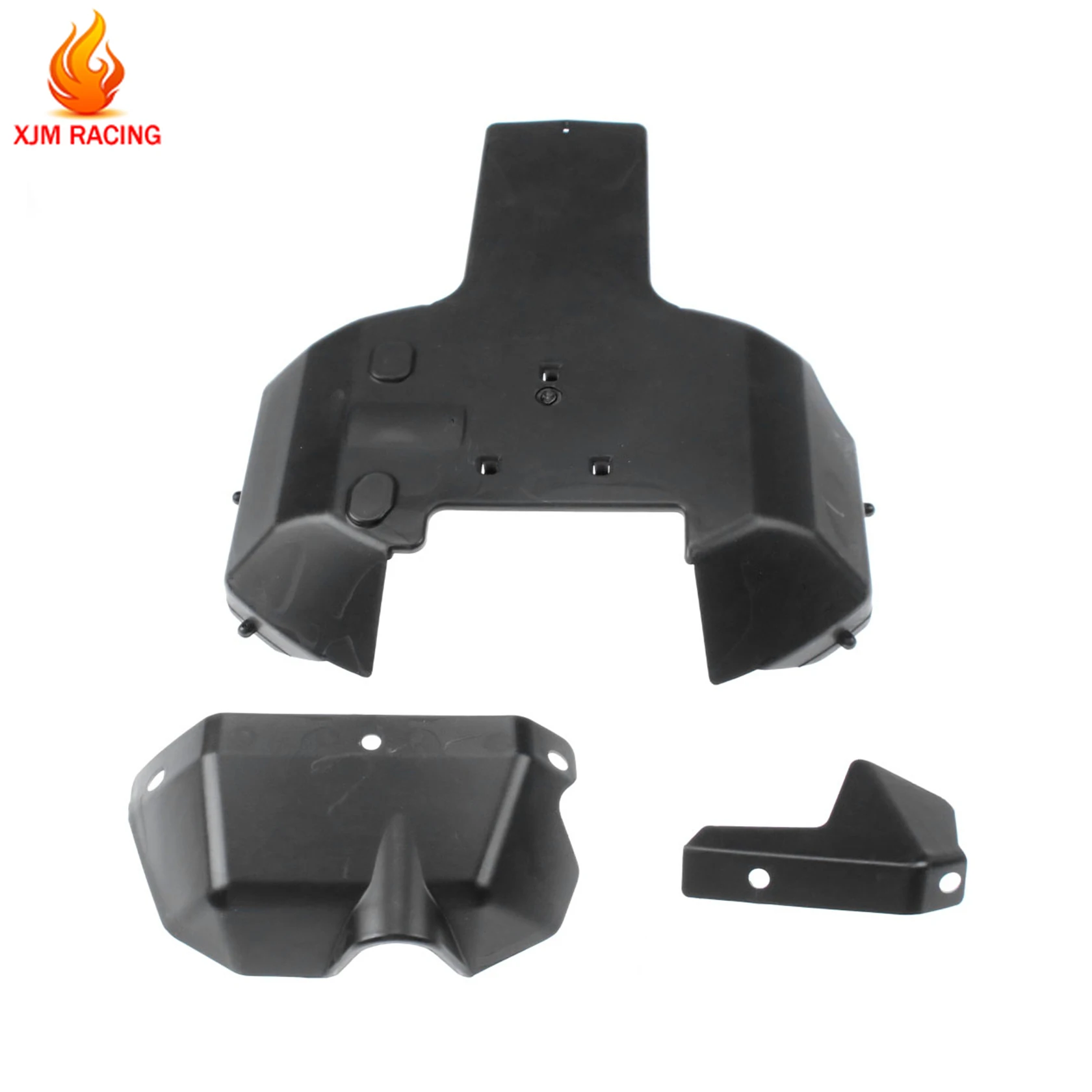 1/5 HPI ROVAN BAJA 5B 5T 5S 킹 모터 ROFUN BAHA RC 자동차 장난감 레이싱 부품용 플라스틱 가드 섀시 보호 쉴드