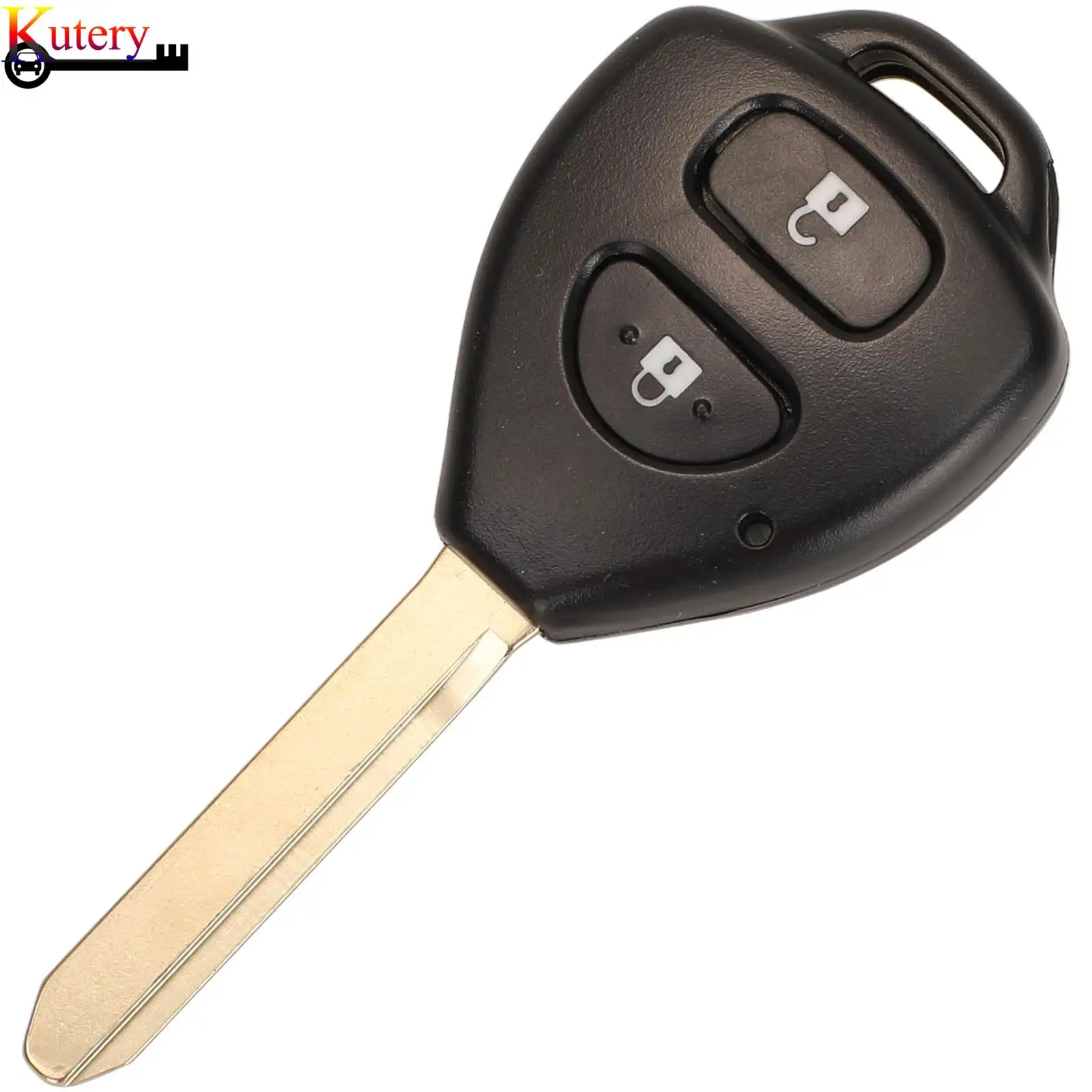 jingyuqin Remote Car Key Shell For Toyota Crown Camry Corolla Reiz RAV4 Avalon Venza Matrix 2/3Buttons Key Case With TOY47 Blade