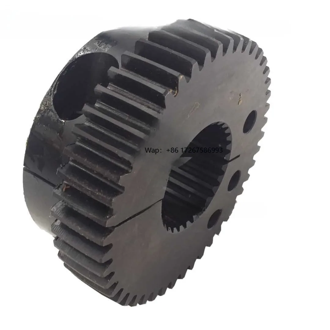 Sany Zoomlion Inner 28 Teeth Concrete Pump Coupling New Rubber Steel Material Sleeve Construction Construction Machinery Parts